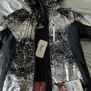 Roxy Monochrome Speckled Jacket